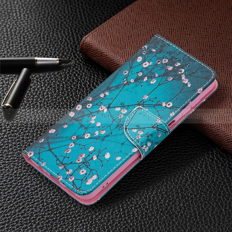 Custodia Portafoglio In Pelle Fantasia Modello Cover con Supporto B01F per Samsung Galaxy A04s