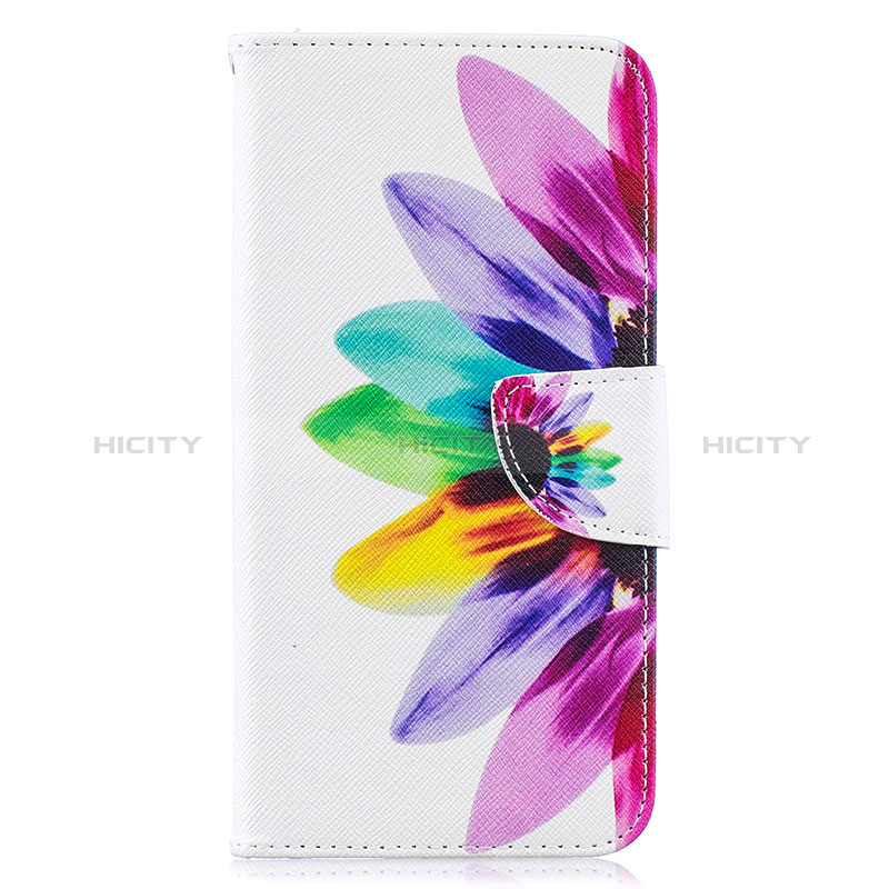 Custodia Portafoglio In Pelle Fantasia Modello Cover con Supporto B01F per Samsung Galaxy A10