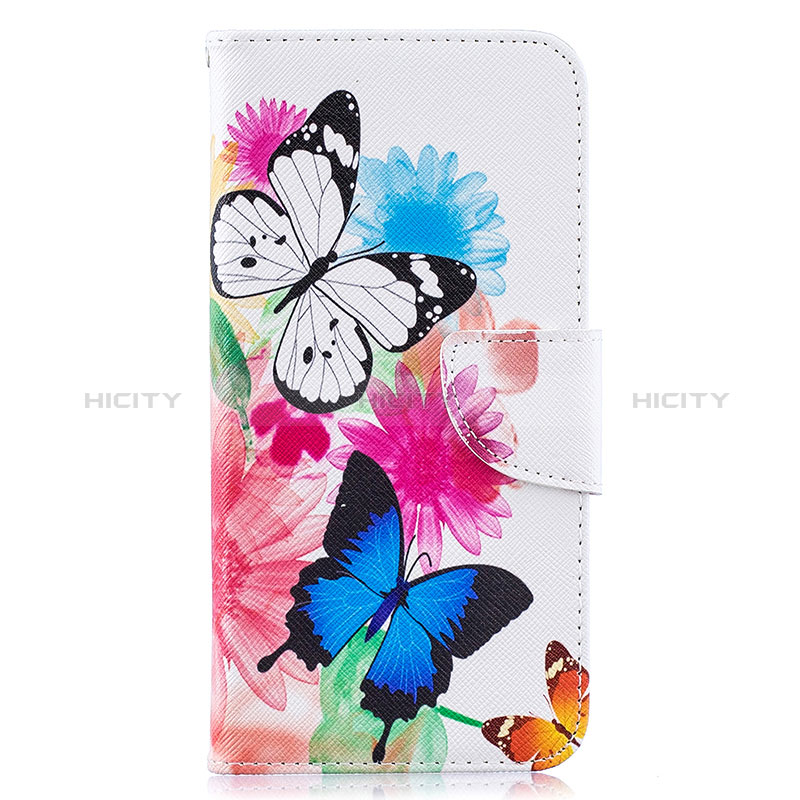 Custodia Portafoglio In Pelle Fantasia Modello Cover con Supporto B01F per Samsung Galaxy A10