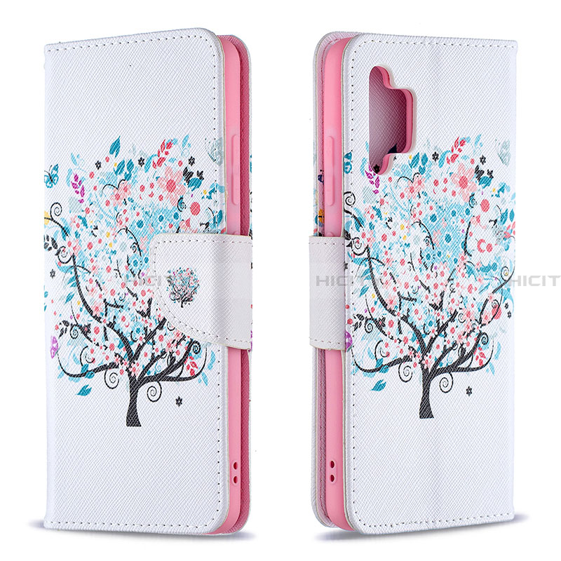 Custodia Portafoglio In Pelle Fantasia Modello Cover con Supporto B01F per Samsung Galaxy A32 4G