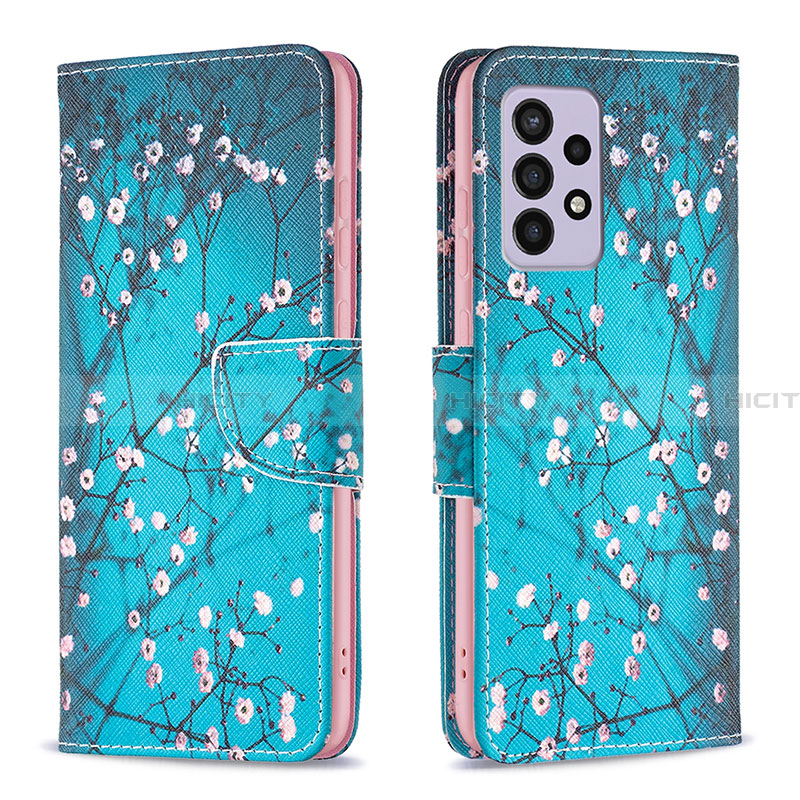 Custodia Portafoglio In Pelle Fantasia Modello Cover con Supporto B01F per Samsung Galaxy A33 5G