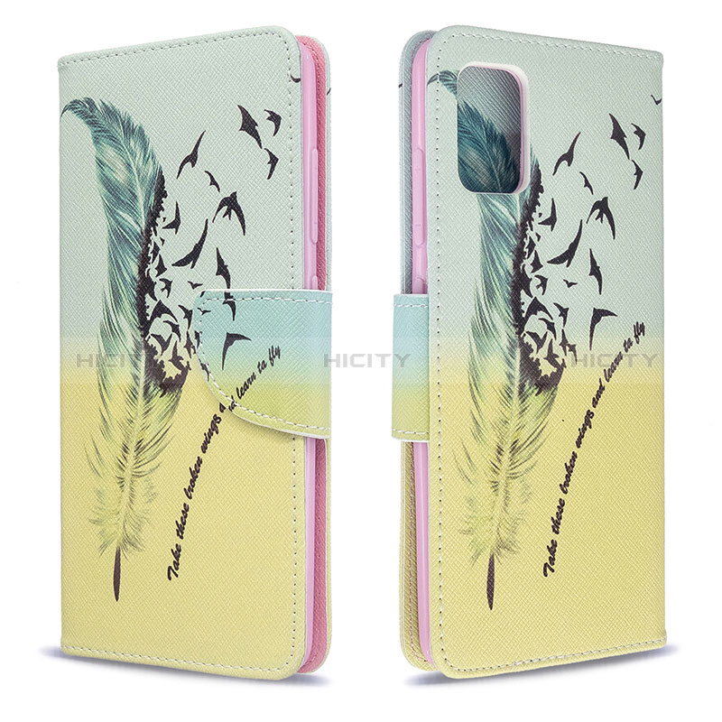 Custodia Portafoglio In Pelle Fantasia Modello Cover con Supporto B01F per Samsung Galaxy A51 4G