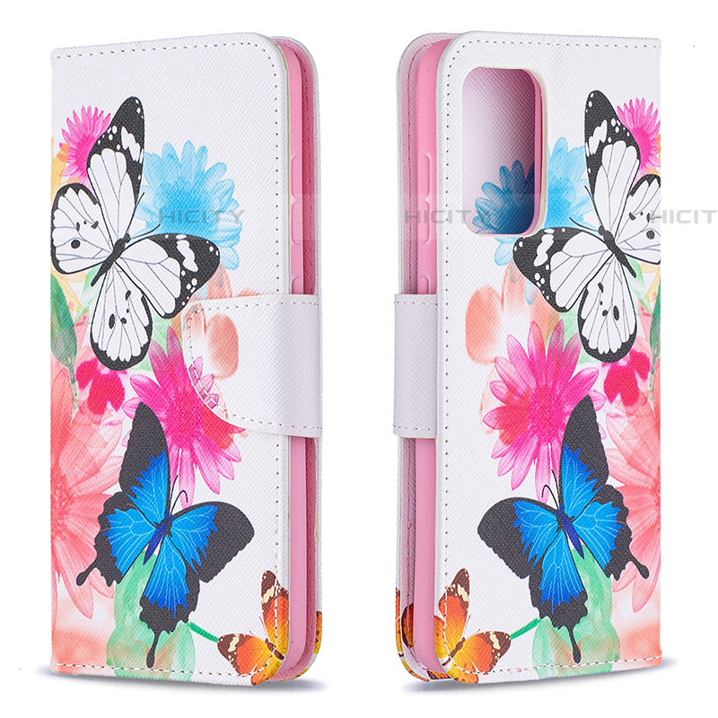 Custodia Portafoglio In Pelle Fantasia Modello Cover con Supporto B01F per Samsung Galaxy A52 4G