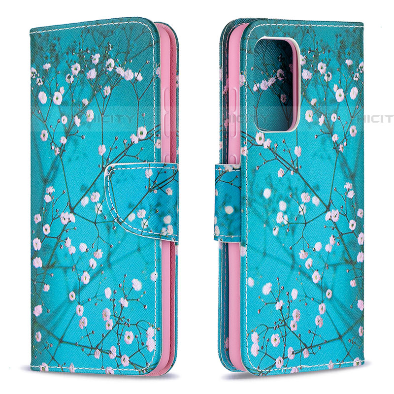 Custodia Portafoglio In Pelle Fantasia Modello Cover con Supporto B01F per Samsung Galaxy A52 5G