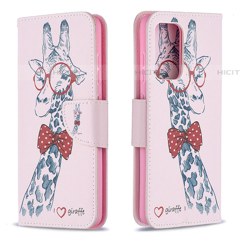 Custodia Portafoglio In Pelle Fantasia Modello Cover con Supporto B01F per Samsung Galaxy A52 5G