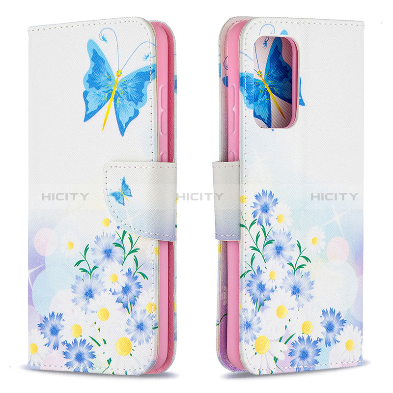 Custodia Portafoglio In Pelle Fantasia Modello Cover con Supporto B01F per Samsung Galaxy A52s 5G