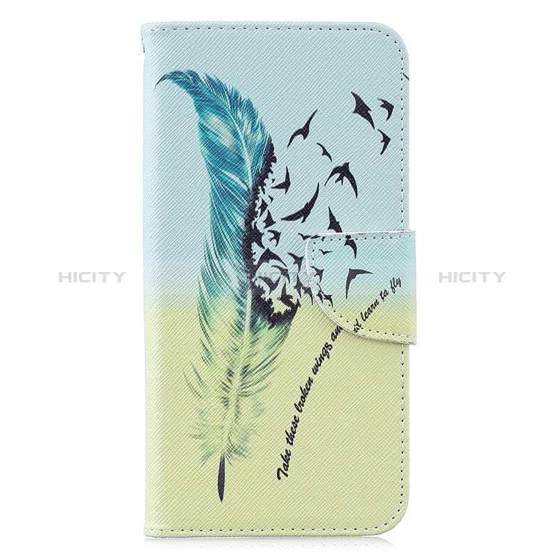 Custodia Portafoglio In Pelle Fantasia Modello Cover con Supporto B01F per Samsung Galaxy M10