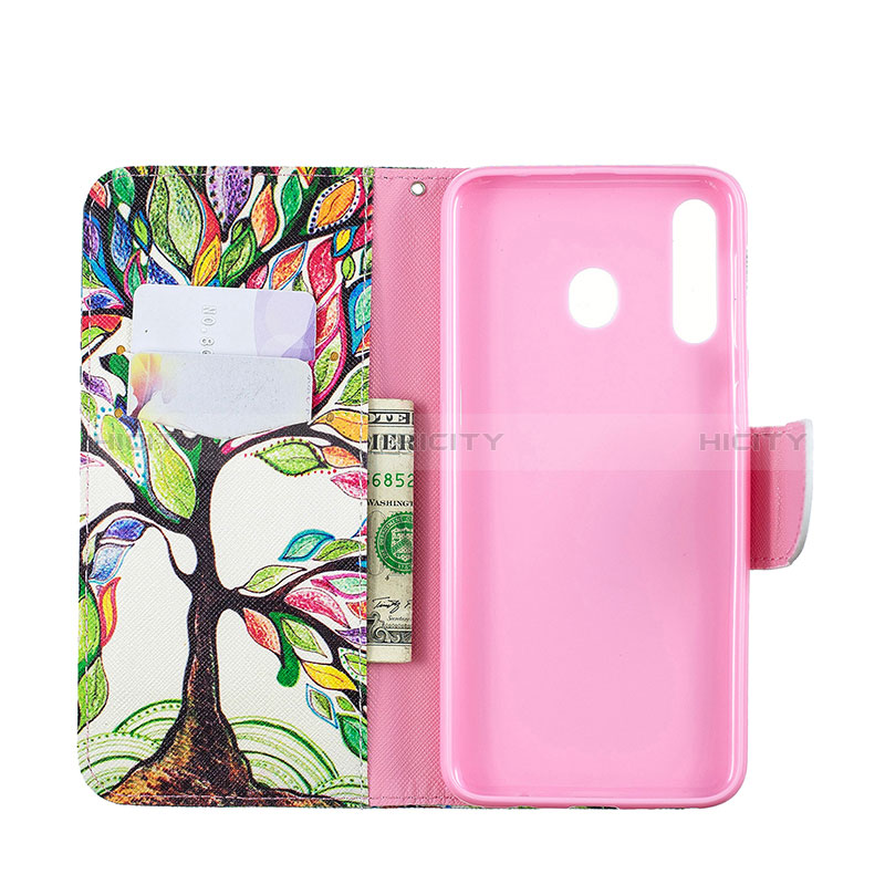 Custodia Portafoglio In Pelle Fantasia Modello Cover con Supporto B01F per Samsung Galaxy M30