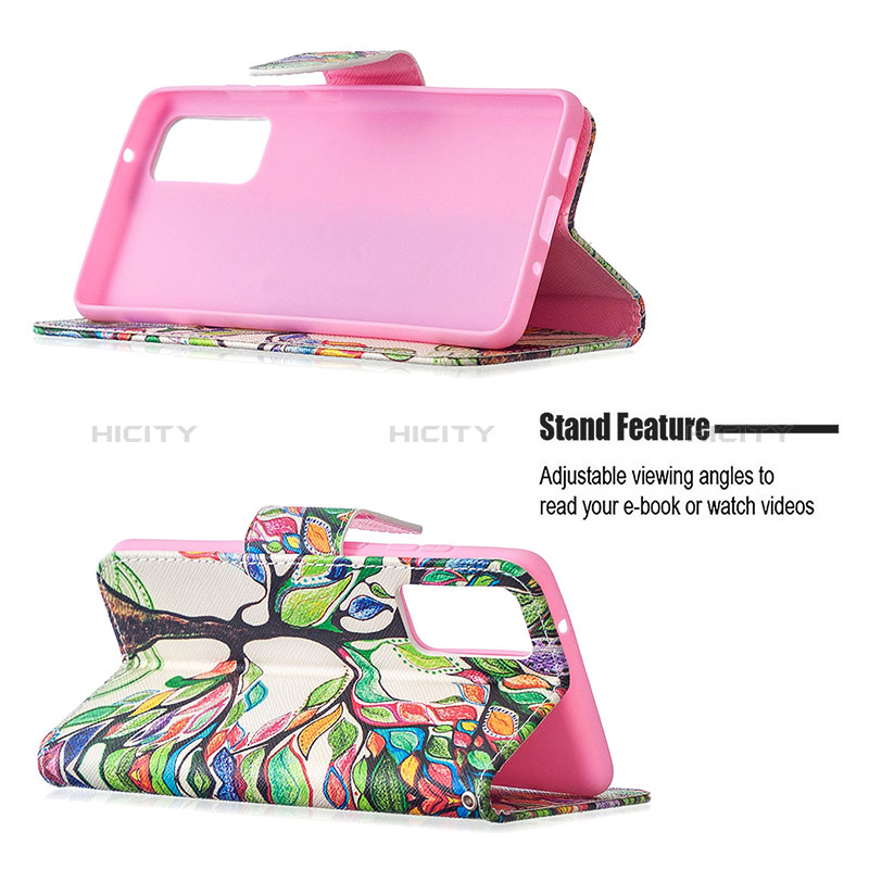 Custodia Portafoglio In Pelle Fantasia Modello Cover con Supporto B01F per Samsung Galaxy S20 FE 4G