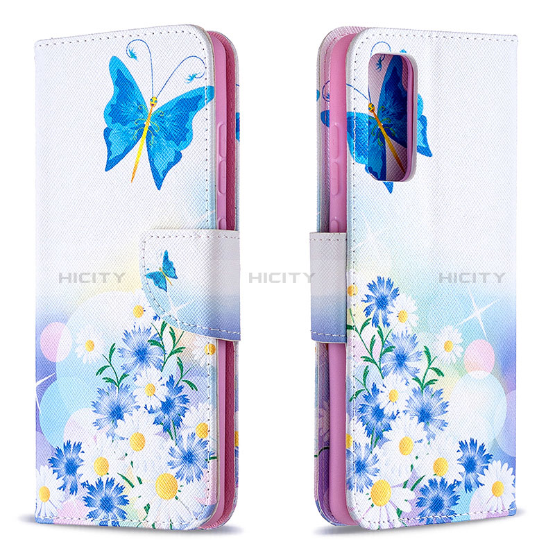 Custodia Portafoglio In Pelle Fantasia Modello Cover con Supporto B01F per Samsung Galaxy S20 FE 5G