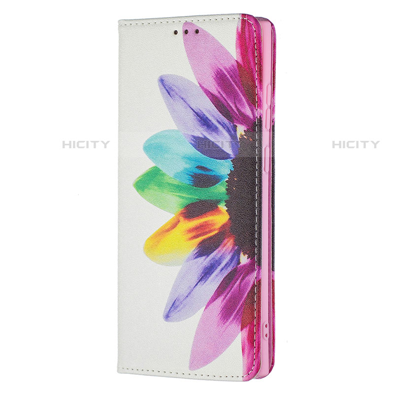 Custodia Portafoglio In Pelle Fantasia Modello Cover con Supporto B01F per Samsung Galaxy S21 Ultra 5G