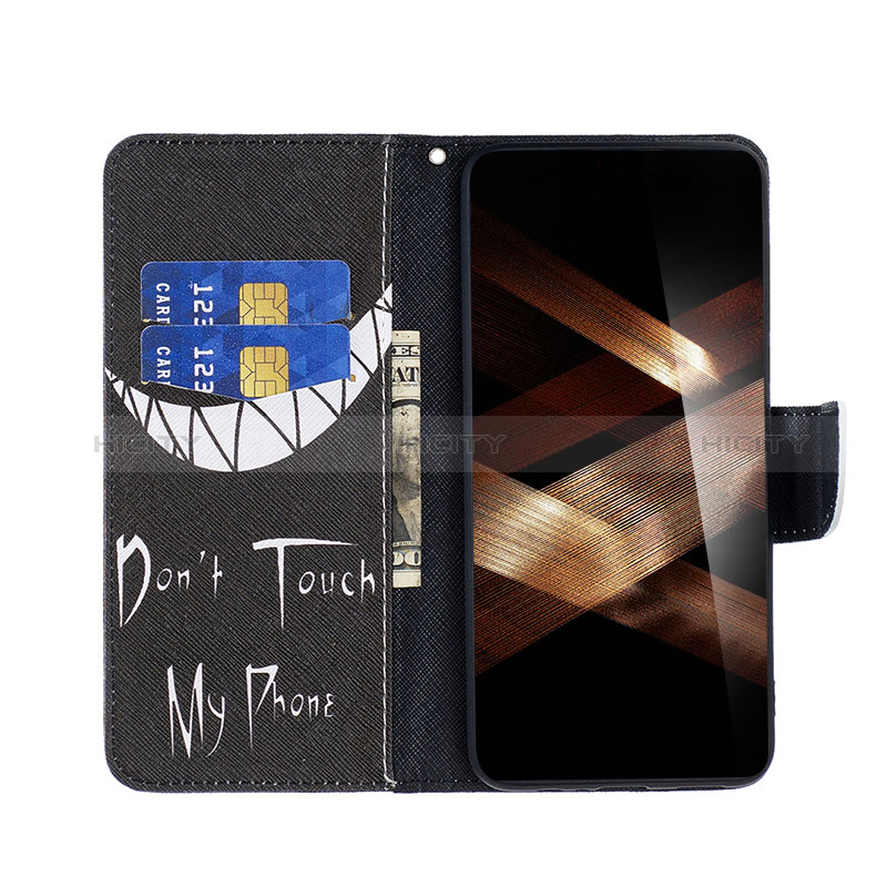 Custodia Portafoglio In Pelle Fantasia Modello Cover con Supporto B01F per Xiaomi Mi 14 5G