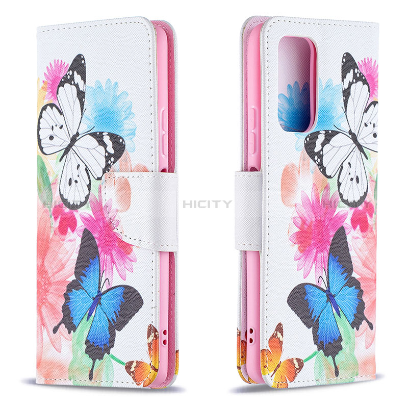 Custodia Portafoglio In Pelle Fantasia Modello Cover con Supporto B01F per Xiaomi Redmi Note 10 Pro Max Colorato