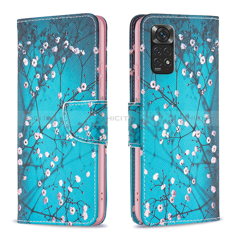 Custodia Portafoglio In Pelle Fantasia Modello Cover con Supporto B01F per Xiaomi Redmi Note 11S 4G