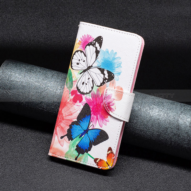 Custodia Portafoglio In Pelle Fantasia Modello Cover con Supporto B01F per Xiaomi Redmi Note 12 Pro+ Plus 5G