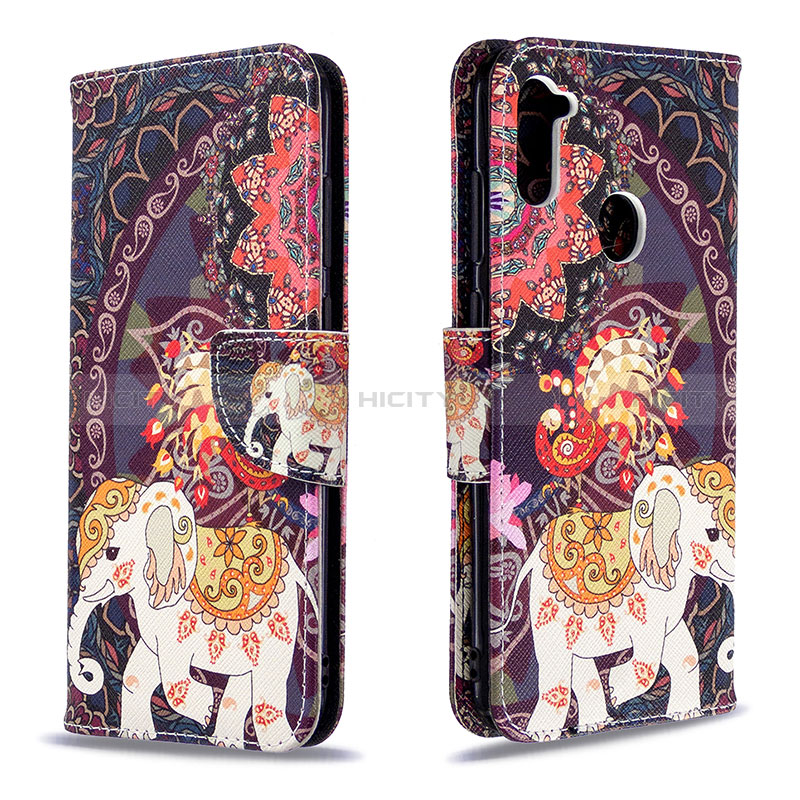 Custodia Portafoglio In Pelle Fantasia Modello Cover con Supporto B03F per Samsung Galaxy A11