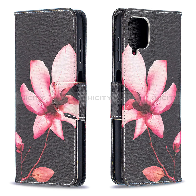 Custodia Portafoglio In Pelle Fantasia Modello Cover con Supporto B03F per Samsung Galaxy A12 5G