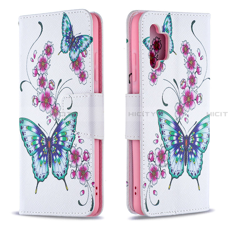 Custodia Portafoglio In Pelle Fantasia Modello Cover con Supporto B03F per Samsung Galaxy A32 5G Colorato