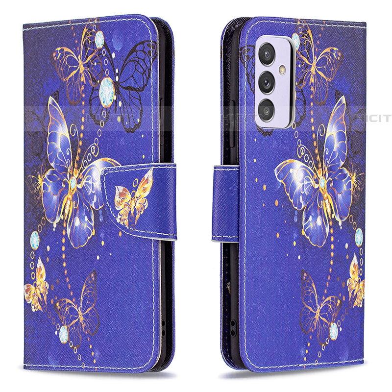 Custodia Portafoglio In Pelle Fantasia Modello Cover con Supporto B03F per Samsung Galaxy A54 5G