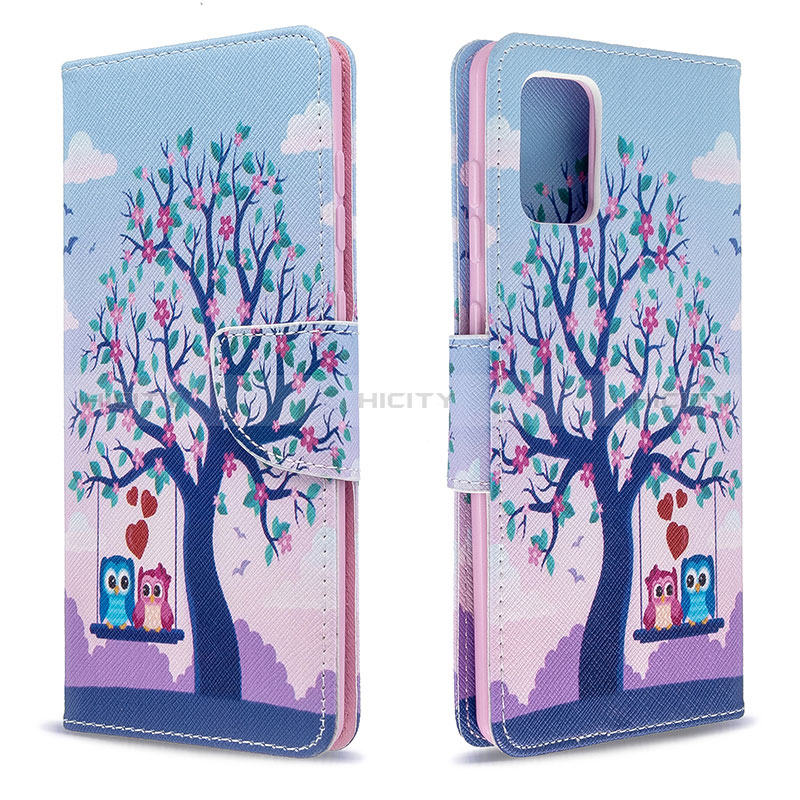 Custodia Portafoglio In Pelle Fantasia Modello Cover con Supporto B03F per Samsung Galaxy A71 5G