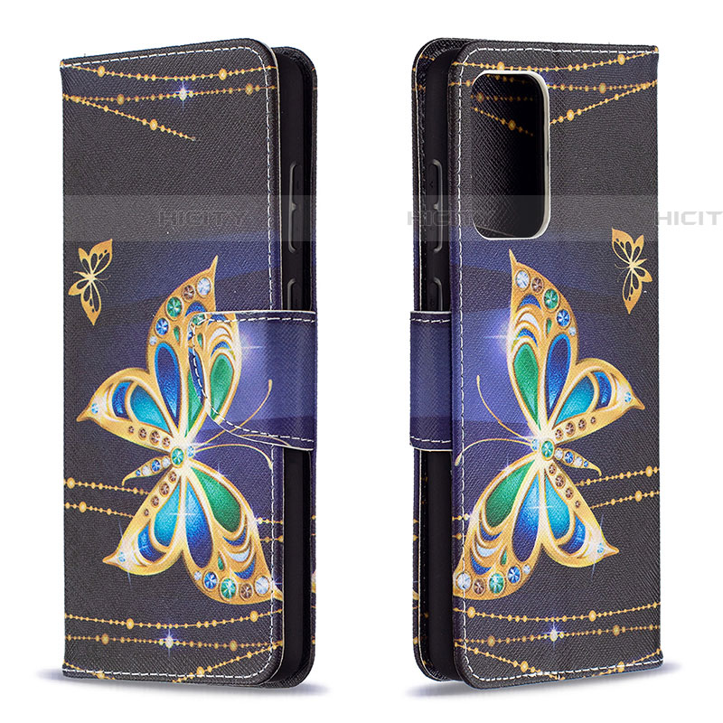 Custodia Portafoglio In Pelle Fantasia Modello Cover con Supporto B03F per Samsung Galaxy A72 4G