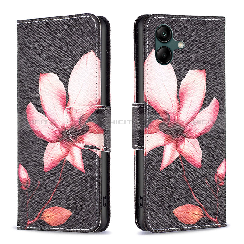 Custodia Portafoglio In Pelle Fantasia Modello Cover con Supporto B03F per Samsung Galaxy M04