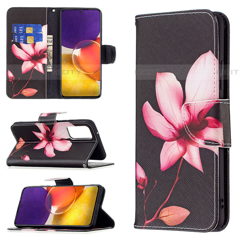 Custodia Portafoglio In Pelle Fantasia Modello Cover con Supporto B03F per Samsung Galaxy M14 5G