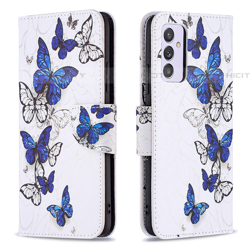 Custodia Portafoglio In Pelle Fantasia Modello Cover con Supporto B03F per Samsung Galaxy M54 5G