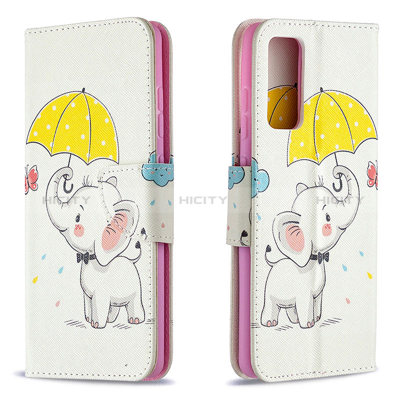 Custodia Portafoglio In Pelle Fantasia Modello Cover con Supporto B03F per Samsung Galaxy S20 FE 5G