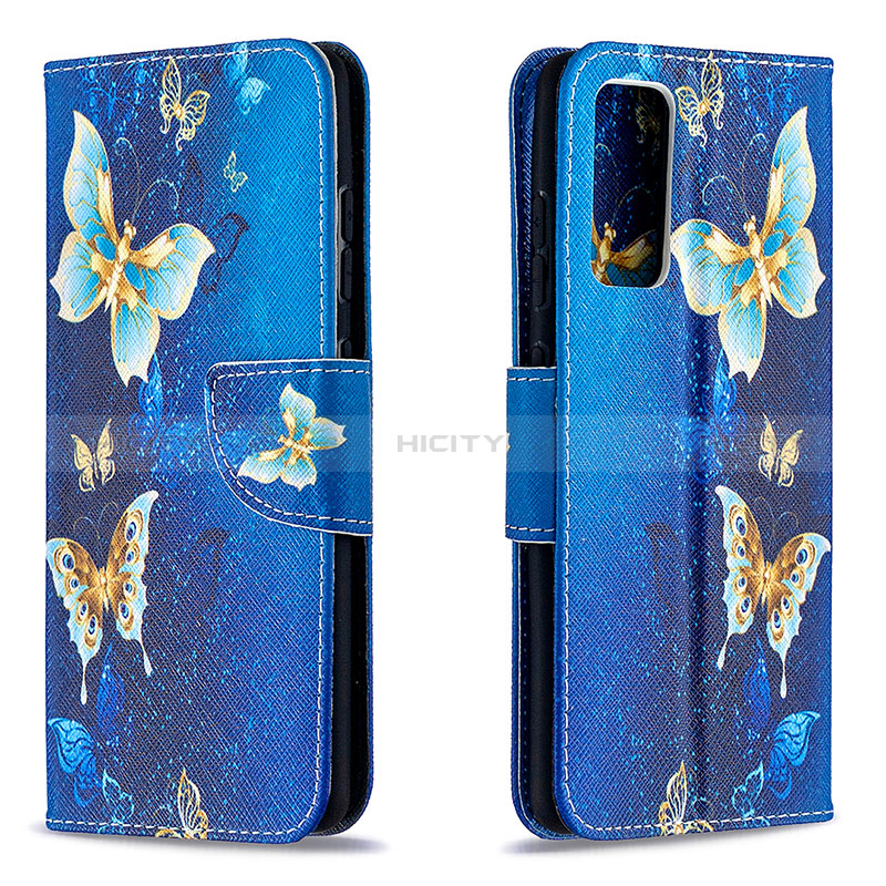 Custodia Portafoglio In Pelle Fantasia Modello Cover con Supporto B03F per Samsung Galaxy S20 FE 5G