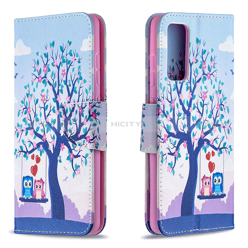 Custodia Portafoglio In Pelle Fantasia Modello Cover con Supporto B03F per Samsung Galaxy S20 FE 5G