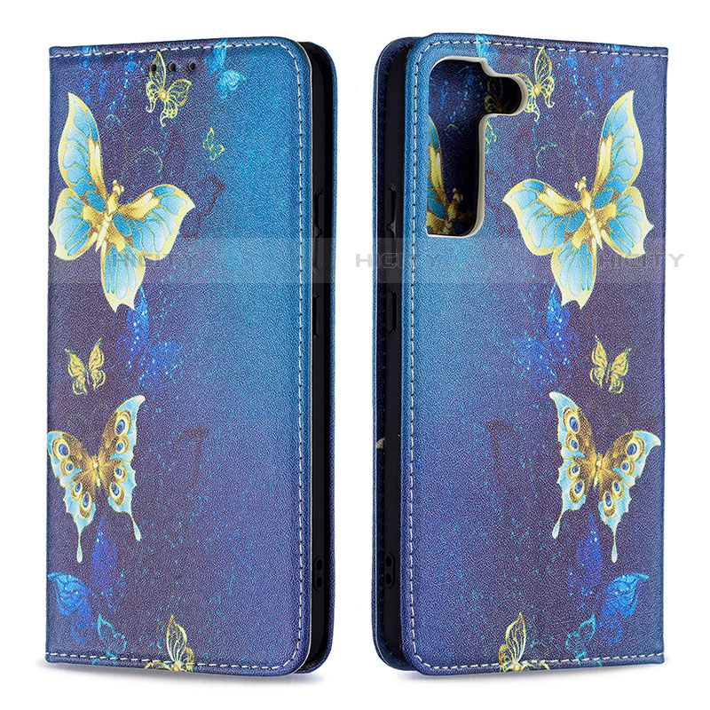 Custodia Portafoglio In Pelle Fantasia Modello Cover con Supporto B03F per Samsung Galaxy S23 5G