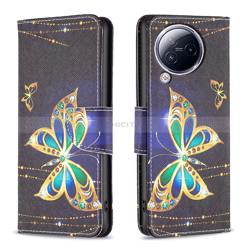 Custodia Portafoglio In Pelle Fantasia Modello Cover con Supporto B03F per Xiaomi Civi 3 5G