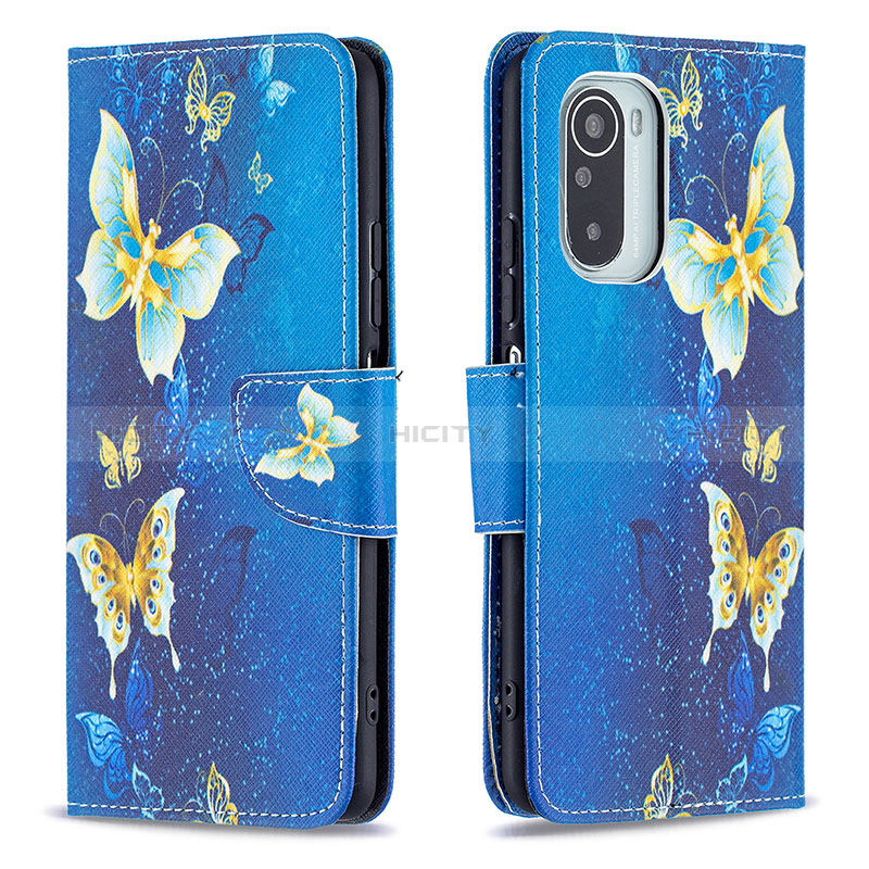 Custodia Portafoglio In Pelle Fantasia Modello Cover con Supporto B03F per Xiaomi Mi 11X Pro 5G