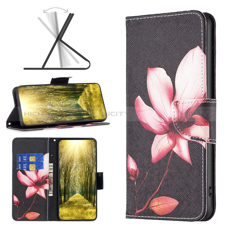 Custodia Portafoglio In Pelle Fantasia Modello Cover con Supporto B03F per Xiaomi Poco M4 Pro 4G