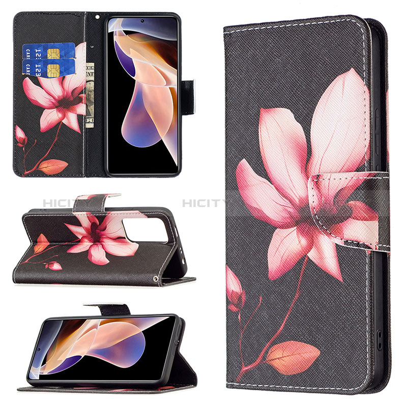 Custodia Portafoglio In Pelle Fantasia Modello Cover con Supporto B03F per Xiaomi Poco X4 NFC