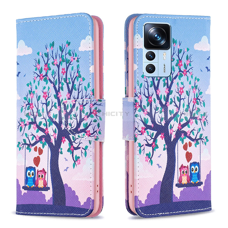 Custodia Portafoglio In Pelle Fantasia Modello Cover con Supporto B03F per Xiaomi Redmi K50 Ultra 5G