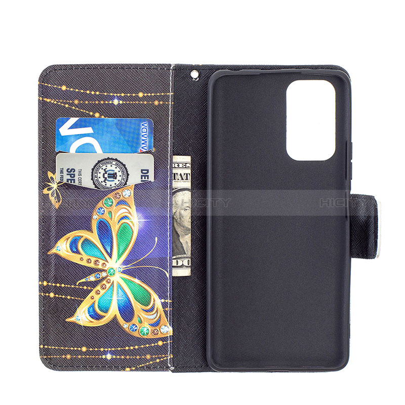 Custodia Portafoglio In Pelle Fantasia Modello Cover con Supporto B03F per Xiaomi Redmi Note 10 Pro 4G