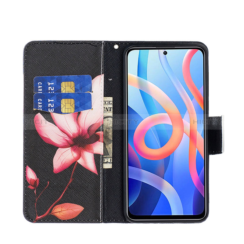 Custodia Portafoglio In Pelle Fantasia Modello Cover con Supporto B03F per Xiaomi Redmi Note 11 5G