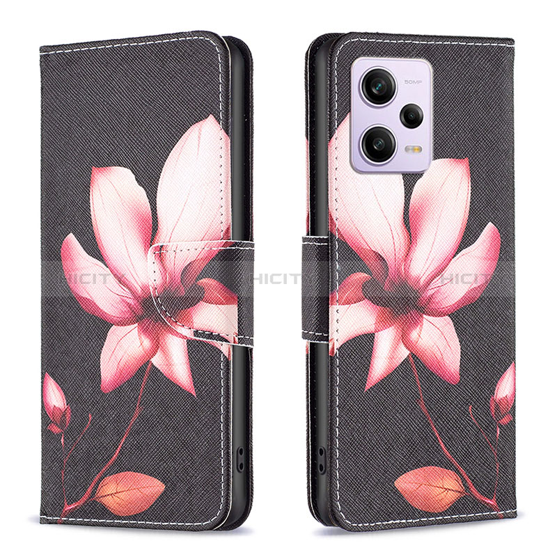 Custodia Portafoglio In Pelle Fantasia Modello Cover con Supporto B03F per Xiaomi Redmi Note 12 Pro 5G