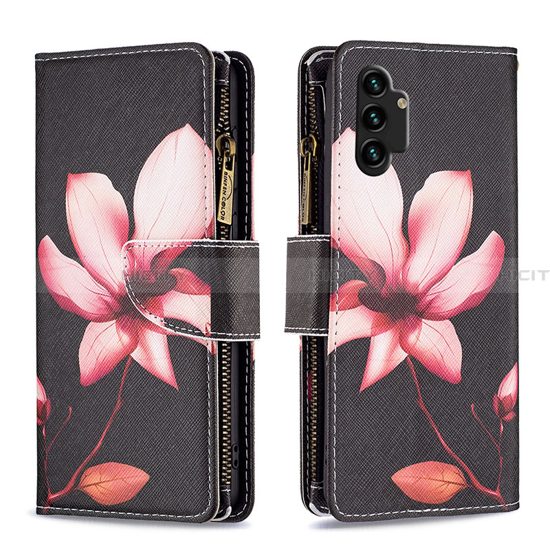 Custodia Portafoglio In Pelle Fantasia Modello Cover con Supporto B04F per Samsung Galaxy A13 4G