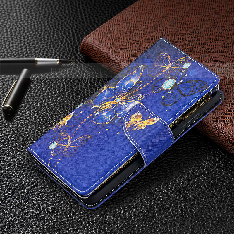 Custodia Portafoglio In Pelle Fantasia Modello Cover con Supporto B04F per Samsung Galaxy A52 5G