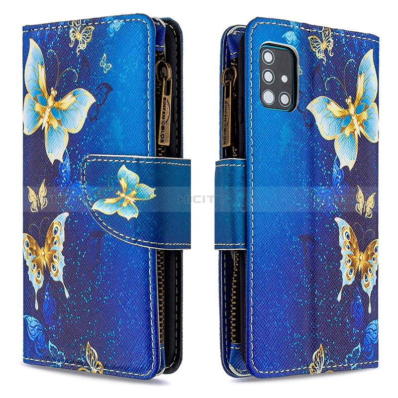 Custodia Portafoglio In Pelle Fantasia Modello Cover con Supporto B04F per Samsung Galaxy M40S