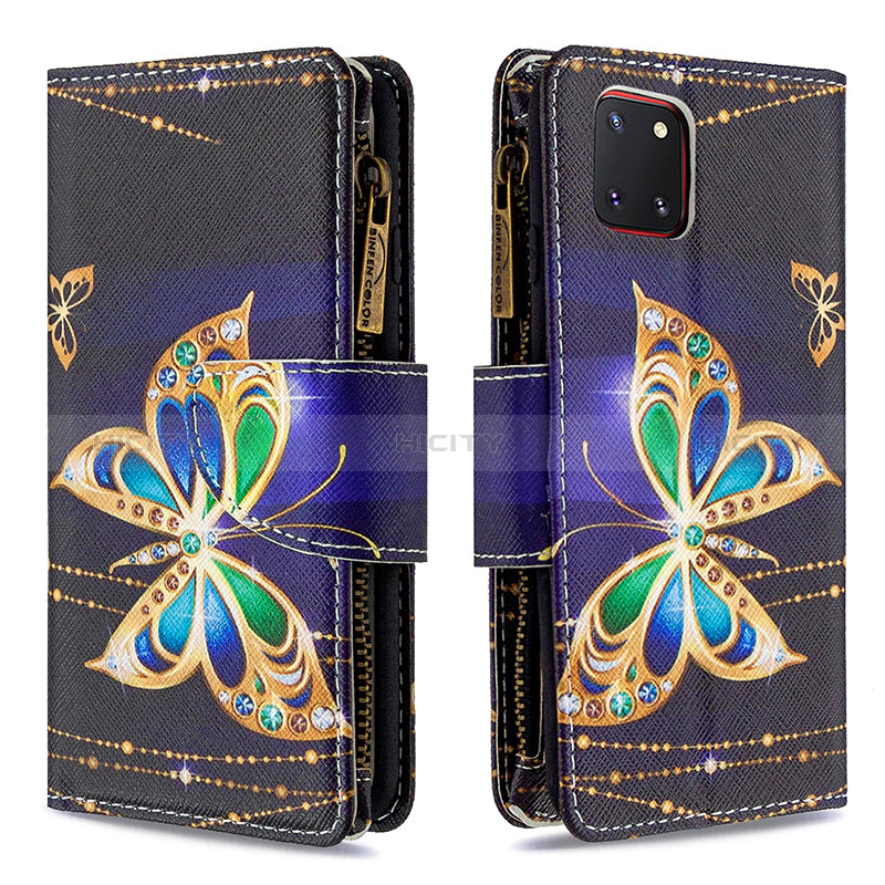 Custodia Portafoglio In Pelle Fantasia Modello Cover con Supporto B04F per Samsung Galaxy M60s