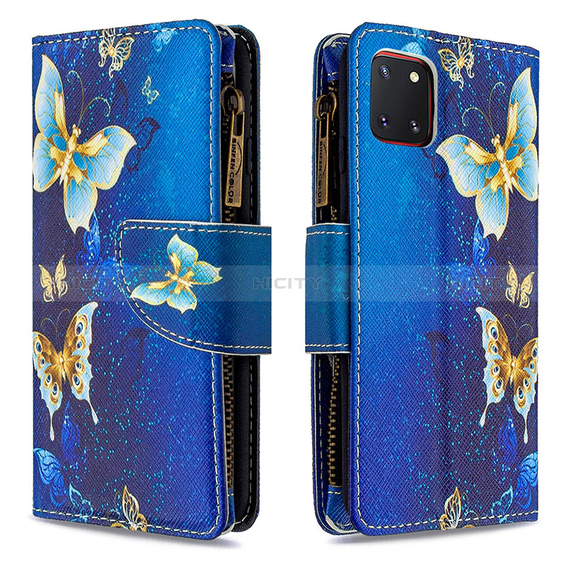 Custodia Portafoglio In Pelle Fantasia Modello Cover con Supporto B04F per Samsung Galaxy M60s