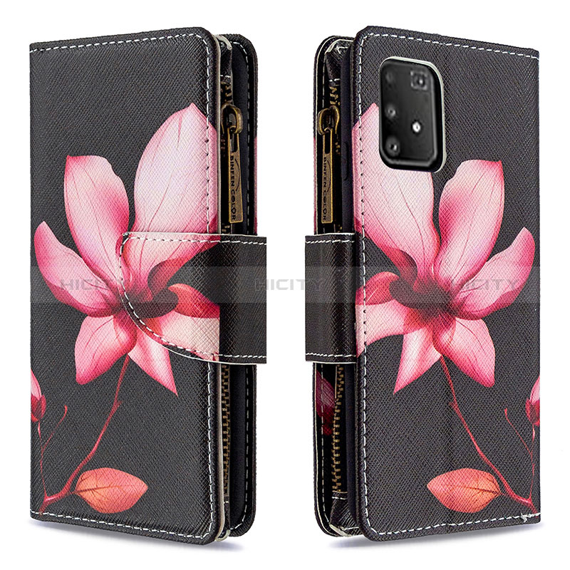 Custodia Portafoglio In Pelle Fantasia Modello Cover con Supporto B04F per Samsung Galaxy S10 Lite