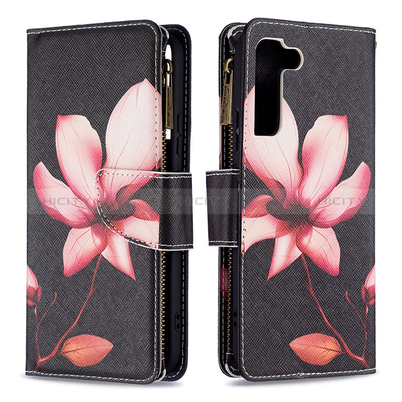 Custodia Portafoglio In Pelle Fantasia Modello Cover con Supporto B04F per Samsung Galaxy S25 5G