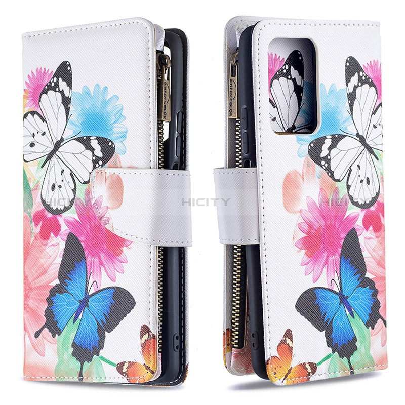 Custodia Portafoglio In Pelle Fantasia Modello Cover con Supporto B04F per Xiaomi Mi 11T 5G Colorato