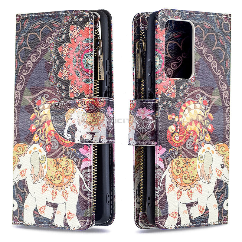 Custodia Portafoglio In Pelle Fantasia Modello Cover con Supporto B04F per Xiaomi Mi 11T Pro 5G