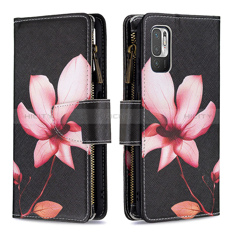 Custodia Portafoglio In Pelle Fantasia Modello Cover con Supporto B04F per Xiaomi POCO M3 Pro 5G